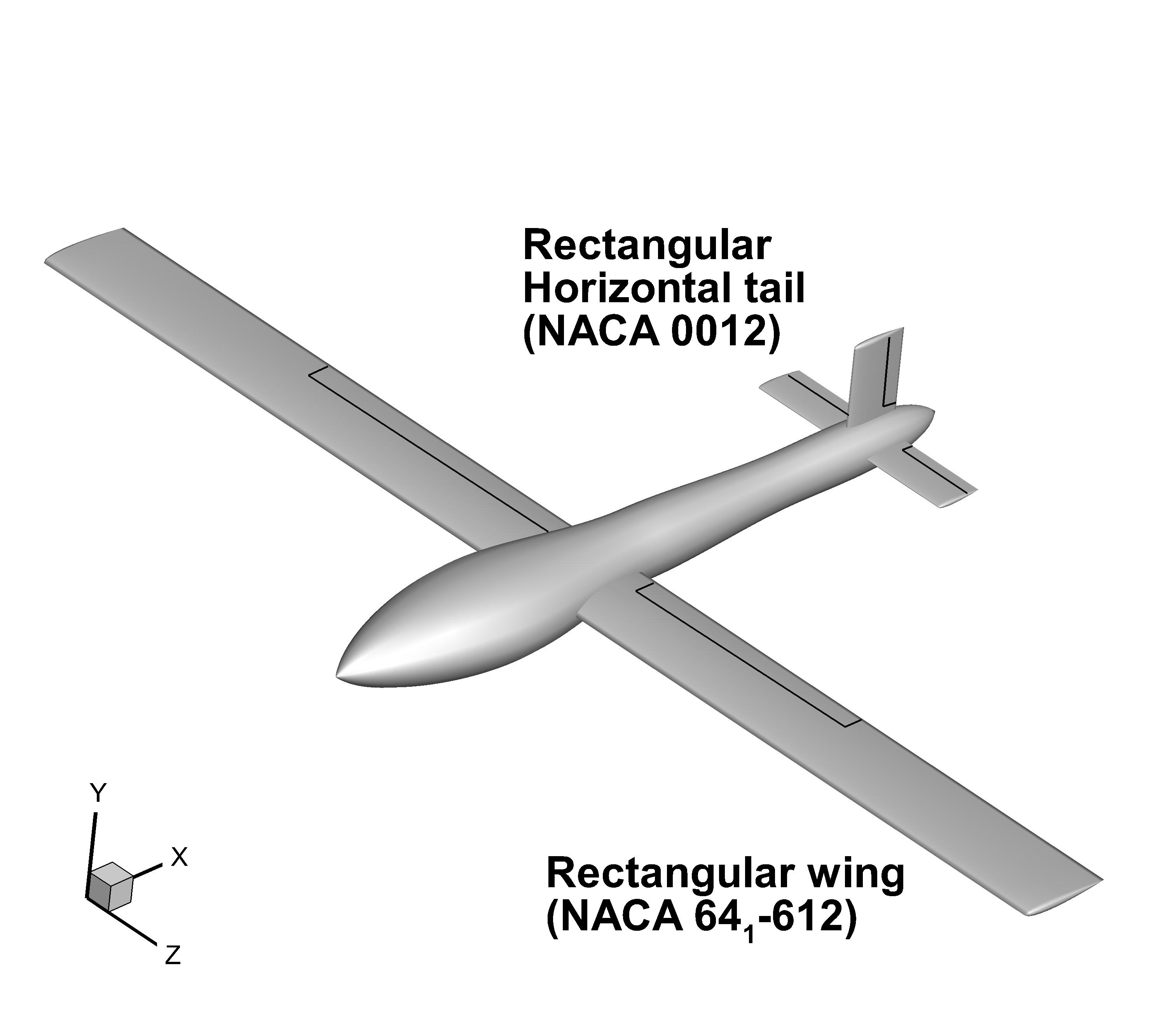 wing-tail UAV